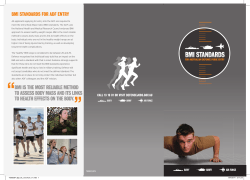 (BMI) standards
