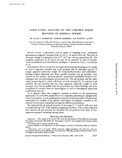 STRUCTURAL ANALYSIS OF THE VARIABLE MAJOR BY