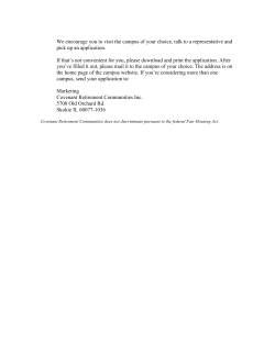 Application for Residency