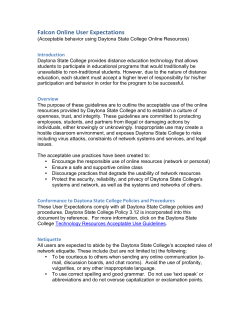 Falcon Online User Expectations