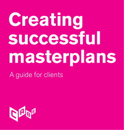 Creating successful masterplans