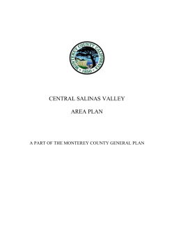 central salinas valley area plan