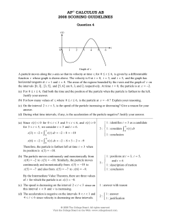 Sample Responses Q4 - AP Central