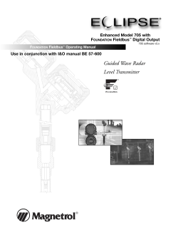 Eclipse 705 Foundation Fieldbus BE57-640