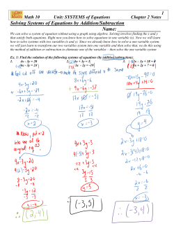 Ch 2 Notes COMPLETED