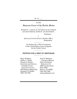 Petition - SCOTUSblog