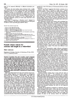 Andersson (1982) - Indiana University Bloomington