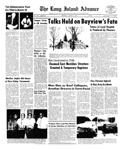 Doomed East Moriches Structure Granted A Temporary Reprieve