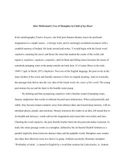 Alice McDermott`s Use of Metaphor in Child of my