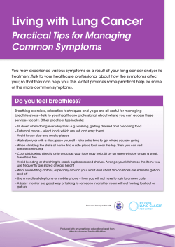 PDF - Lung Cancer Nutrition