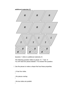 additional materials [1] - NC Department of Public Instruction