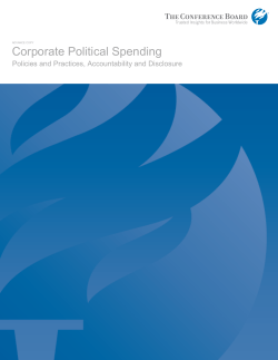 Corporate Political Spending