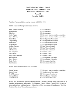 Meeting Minutes BOD 11-24-14