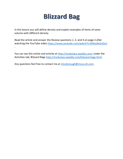 Density-Blizzard Bag-Click Here