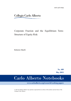 Corporate Fraction and the Equilibrium Term