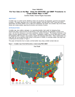 Put Your Data on the Map