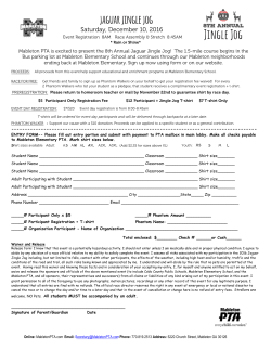 Sign up now - Mableton Elementary PTA
