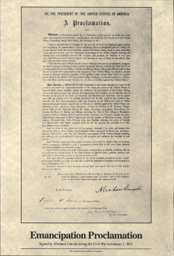 Emancipation Proclamation - Doleman Black Heritage Museum