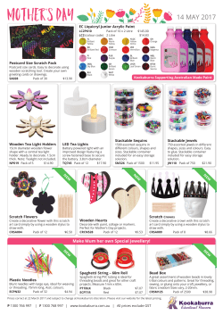 Mother`s Day - Kookaburra Educational Resources