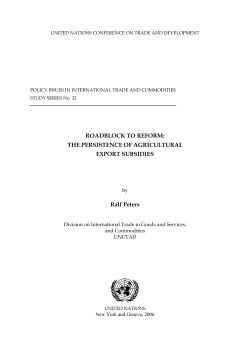 Roadblock to reform
