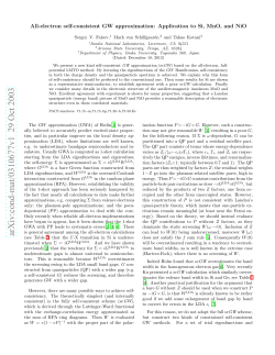 All-electron self-consistent GW approximation: Application to Si