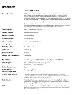 Building Specifications PDF