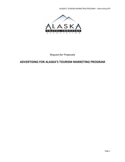Advertising RFP - Alaska Travel Industry Association