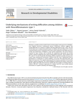 Underlying mechanisms of writing difficulties among children with