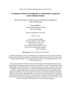 La diáspora latina - Latin American Network Information Center