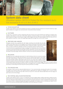 System data sheet