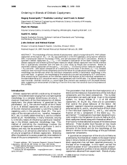 Ordering in Blends of Diblock Copolymers