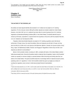 Instruments of the Money Market - Richmond Fed