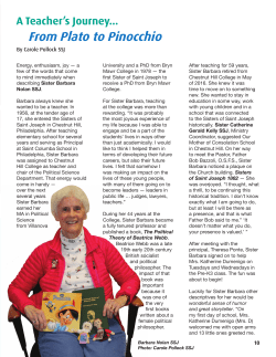 From Plato to Pinocchio