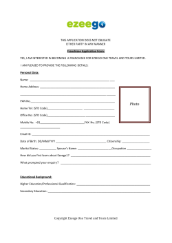 Copyright Ezeego One Travel and Tours Limited THIS