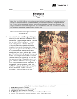 CommonLit | Eleonora