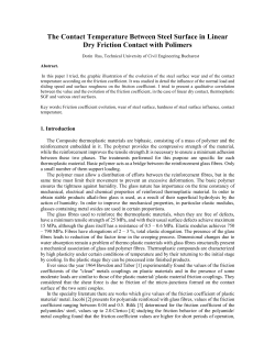 The Contact Temperature Between Steel Surface in Linear Dry