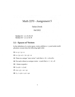 Math 2270 - Assignment 5