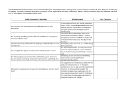 the list of questions and responses.