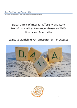 dia measures waikato guideline guideline document