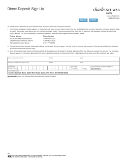 Direct Deposit Sign-Up