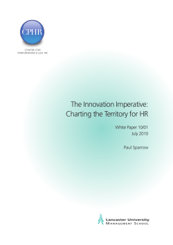 The Innovation Imperative