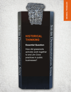 historical thinking - University of Louisville