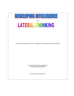 And 350 Brain teasing puzzles to improve intelligence