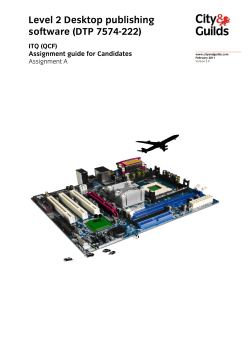 A - Desktop Publishing Software