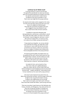 Lochinvar by Sir Walter Scott