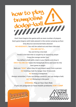 How to Play Trampoline Dodge-Ball