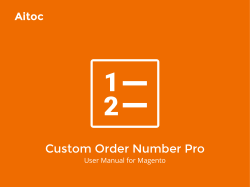 Custom Order Number Pro