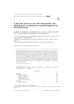 A fine line between sex and unisexuality: the