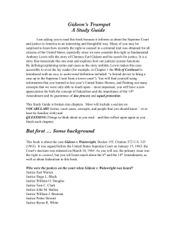 Gideons-Trumpet-Study-Guide- and Chapter Questions