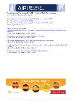 Fine structure of the metastable a 3 &Sigma; u + state of the helium molecule